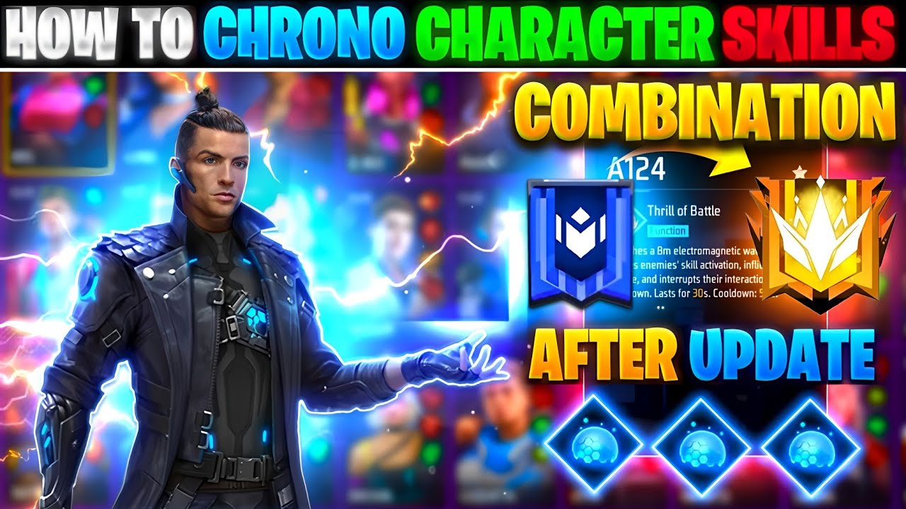 CHRONO CHARACTER SKILL COMBO 2024 | CS RANK BEST CHARACTER COMBINATION IN FREE FIRE ‎ @Rakus118