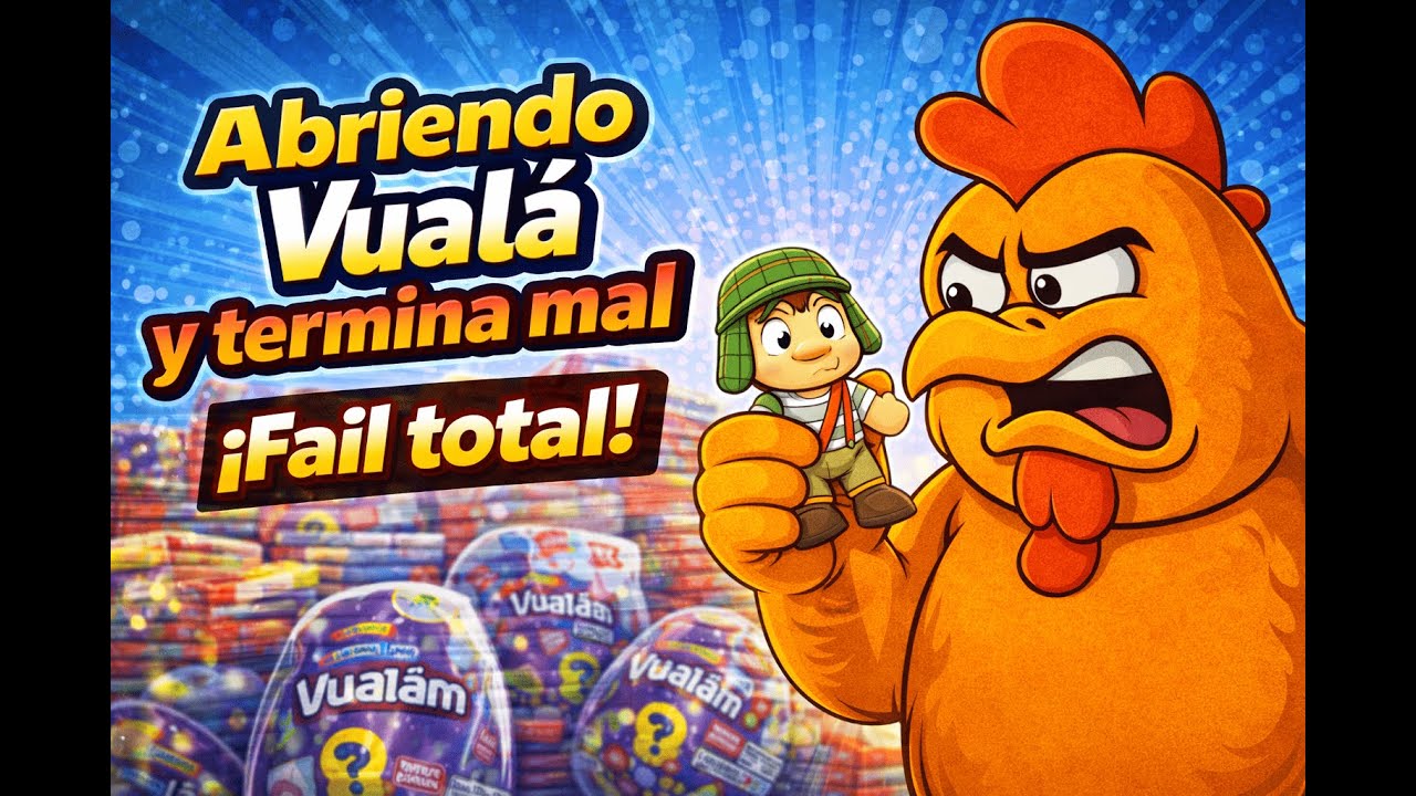 Abriendo Vualá del Chavo del 8 - Termina en fail #vualá #elchavodel8
