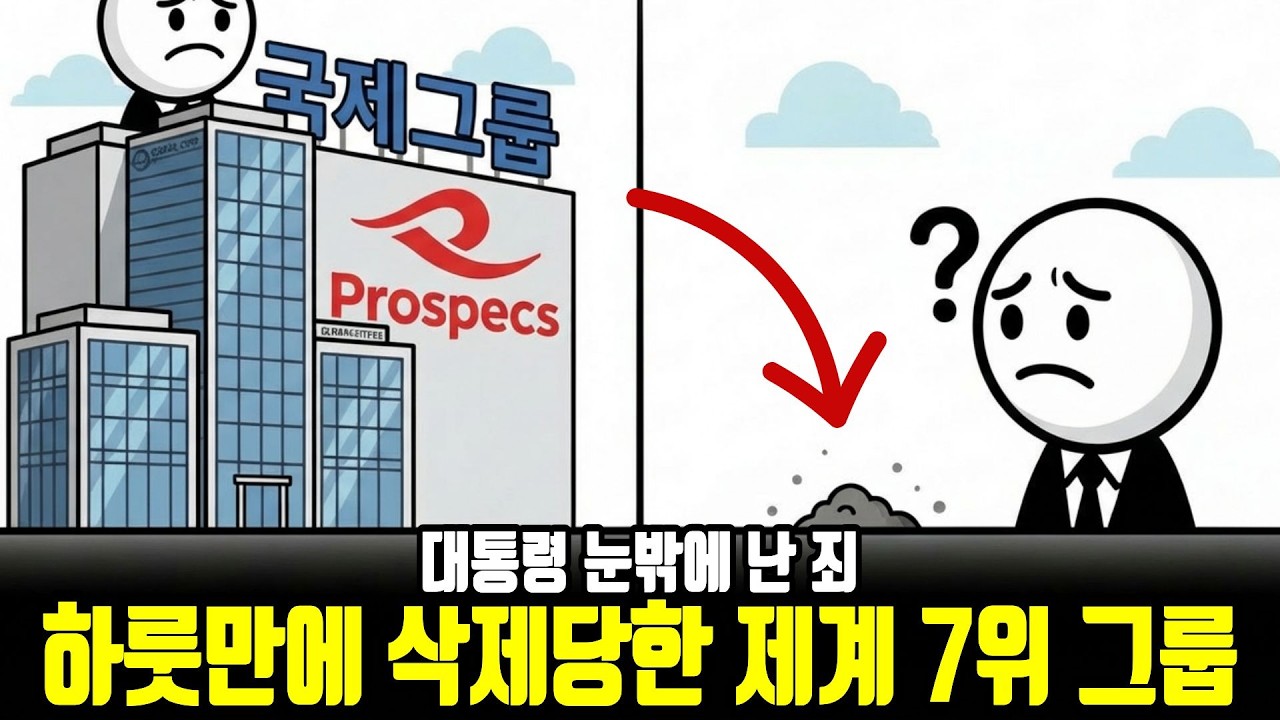 대통령 회식에 지각했다가 공중분해된 재계 7위 기업