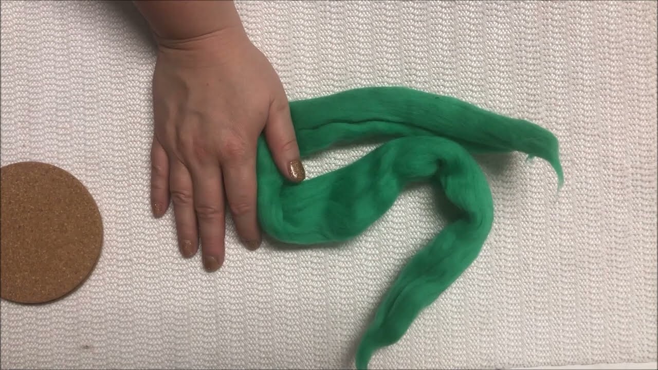 Beginner Friendly Wet Felting Tutorial - Cork and Wool Coasters