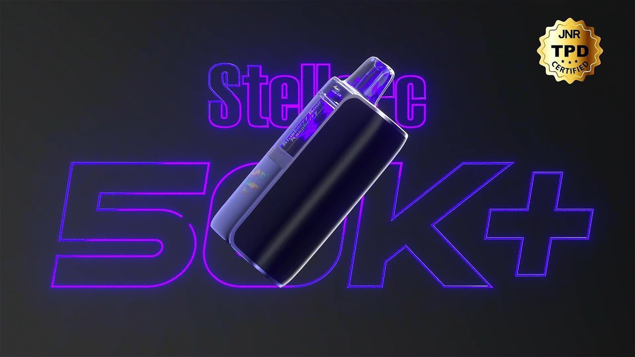 Le Futur de la Vape 🇫🇷 JNR Stellarc 50K | Trailer Officiel 3D & &Eacute;cran Incurv&eacute;