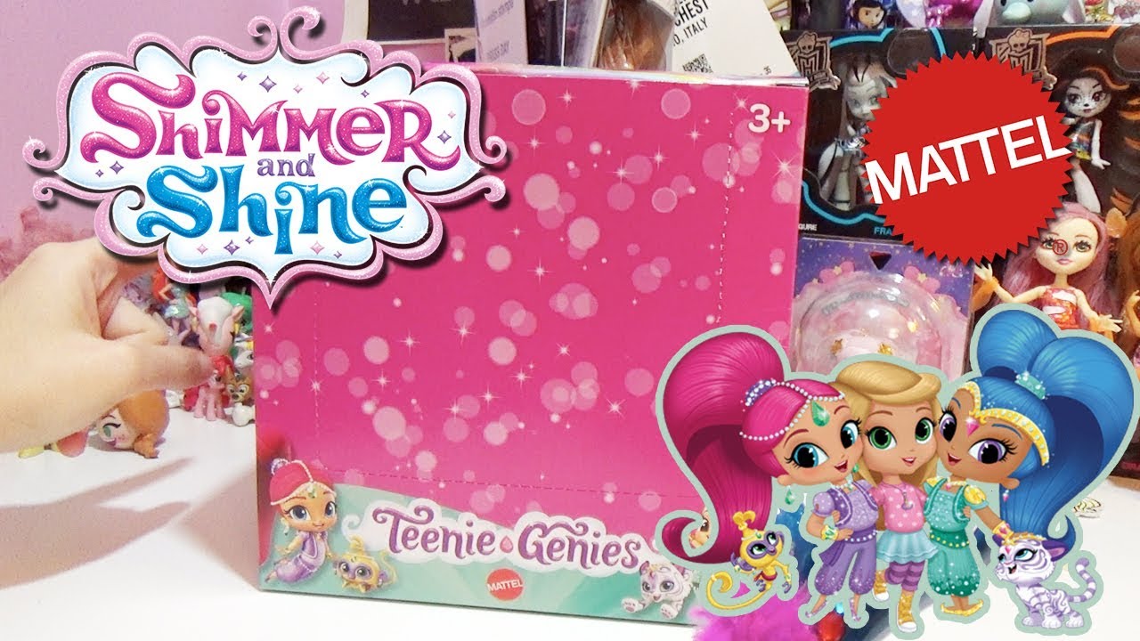 Teenie Genies - Shimmer & Shine - Apriamo Assieme Un'Intera Scatola di Blind Bag!