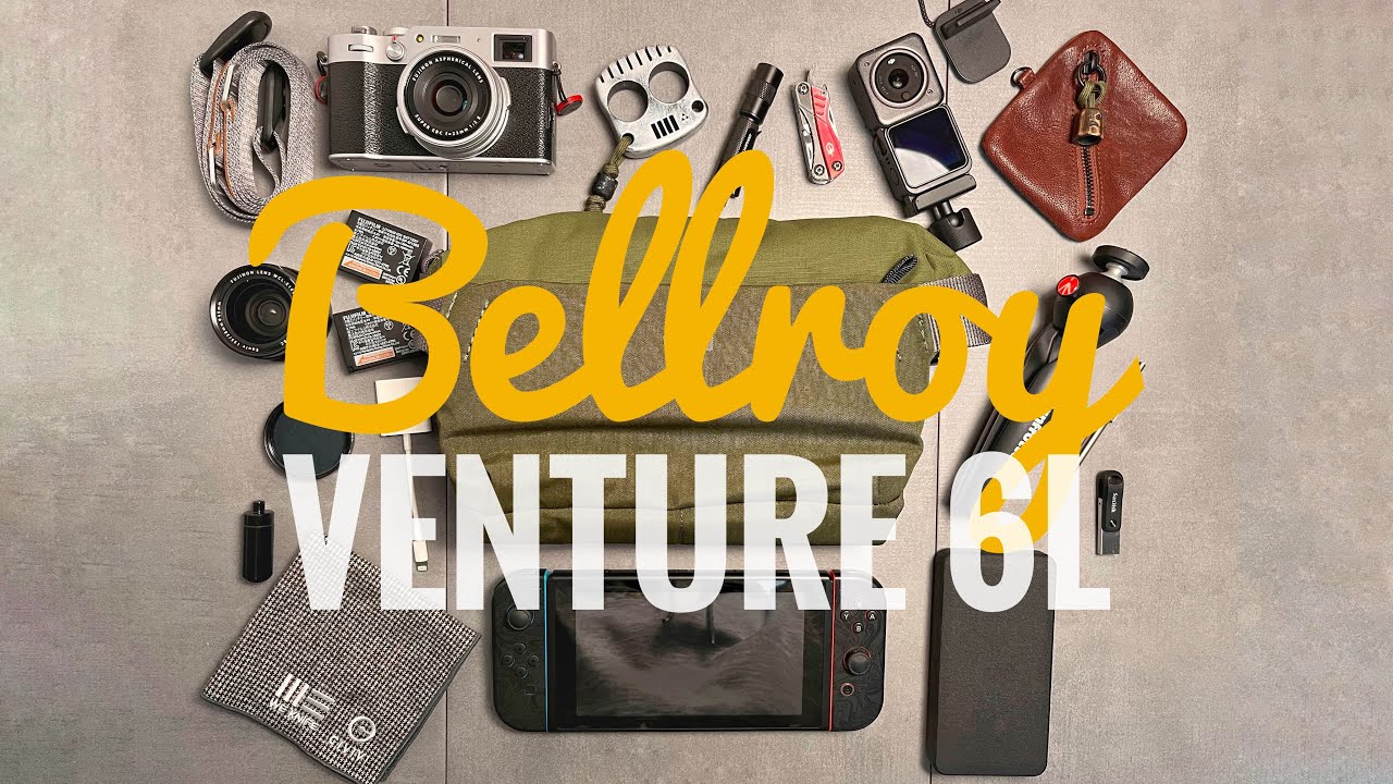Обзор сумки-слинга Bellroy Venture 6L и дорожная экипировка 4K
