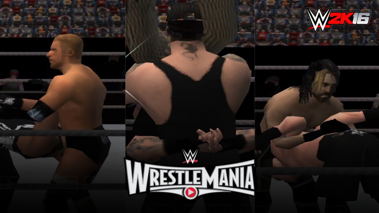 WWE 2K16 PSP : WRESTLEMANIA 31 GAMEPLAY