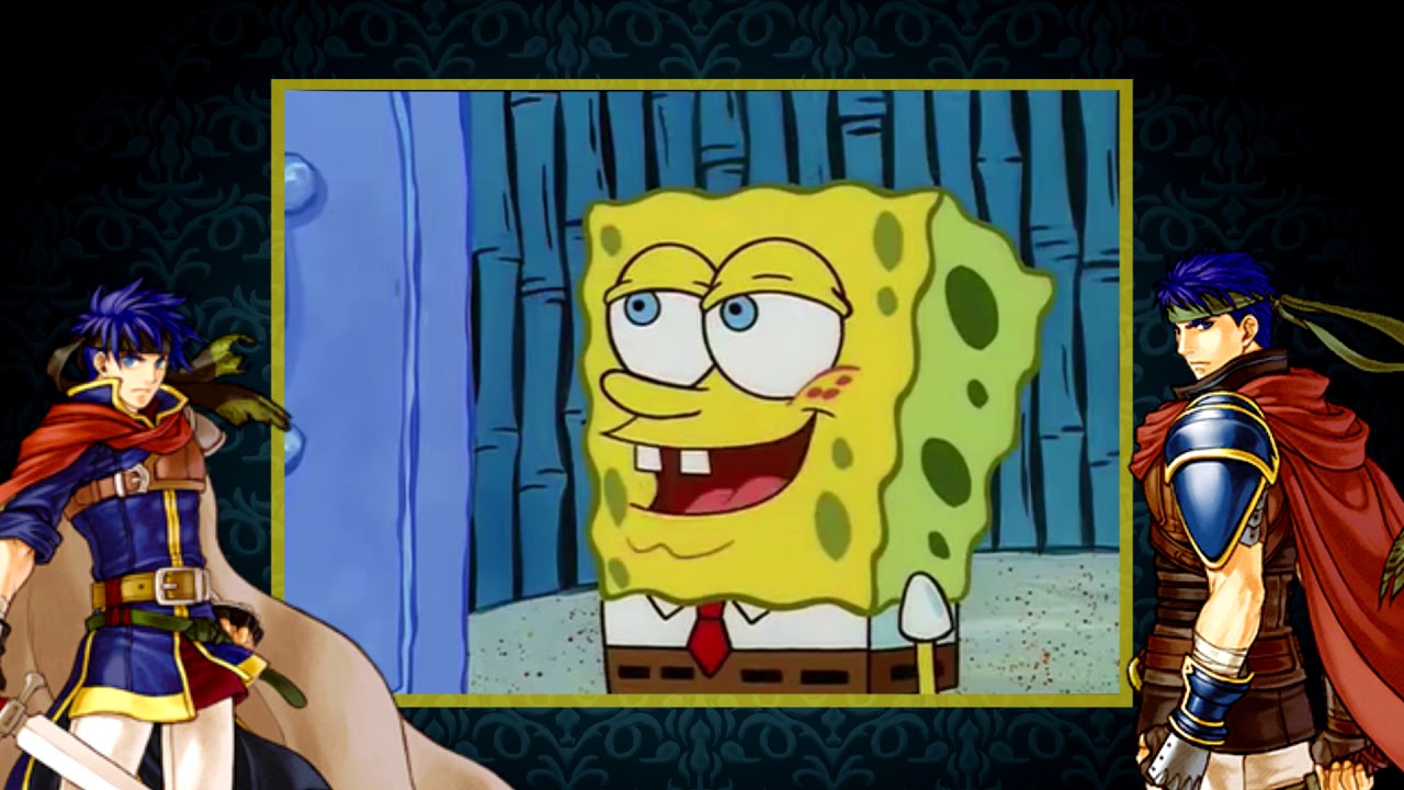 Fire Emblem Lords portrayed by Spongebob