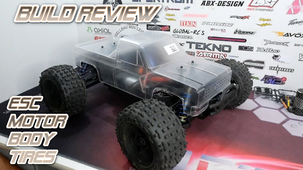 Tekno MT48 2.0 - Build Review / Elo, Karosserien & Reifen [German]
