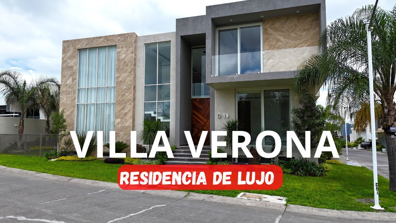 Año Nuevo y Casa Nueva! Residencia en Villa Verona, Zapopan de 38 Millones. En Venta.