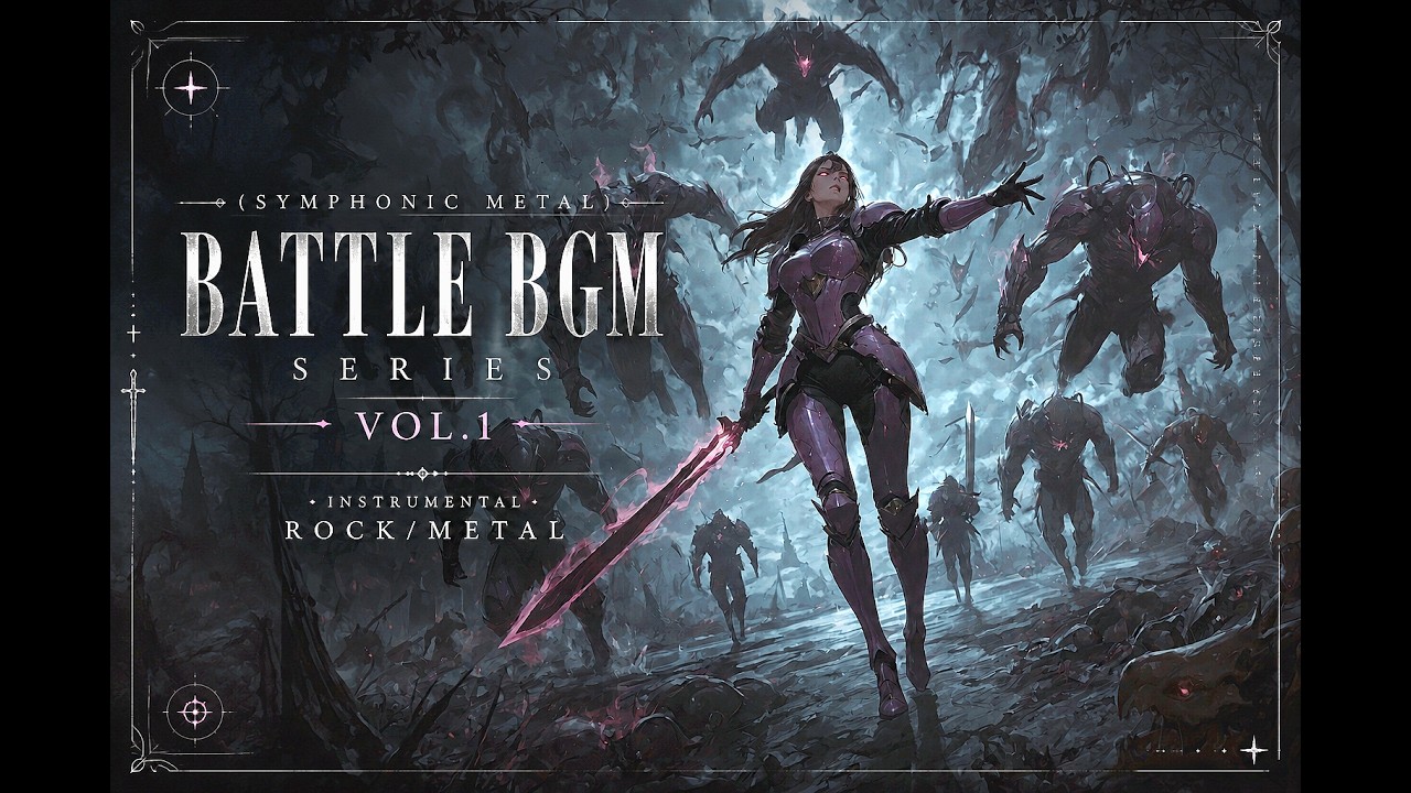 (Symphonic Metal) Battle BGMs #1  | 𝘐𝘯𝘴𝘵𝘳𝘶𝘮𝘦𝘯𝘵𝘢𝘭 𝘙𝘰𝘤𝘬/𝘔𝘦𝘵𝘢𝘭 | 𝘍𝘳𝘦𝘦-𝘵𝘰-𝘜𝘴𝘦
