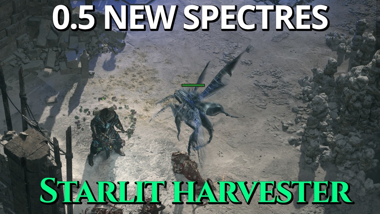 POE2 0.5 NEW Spectre - Starlit Harvester in T15 Endgame