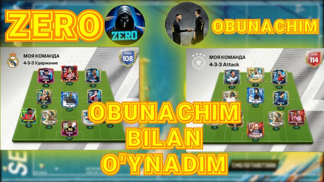⚽ OBUNACHIM BILAN 1 GA 1 O'YNADIM, KIM YUTDI? - FC MOBILE 25 #47