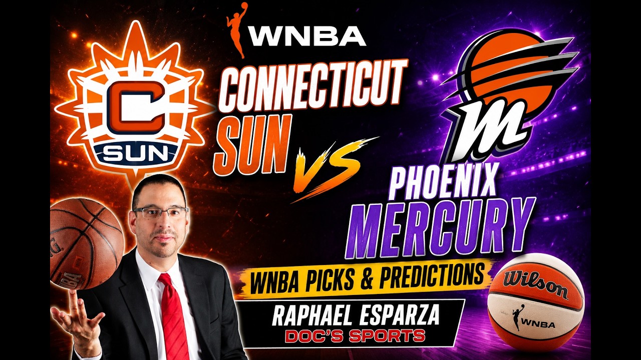 Connecticut Sun vs Phoenix Mercury WNBA Picks and Predictions 7/19/26 | Raphael's Best WNBA Bets