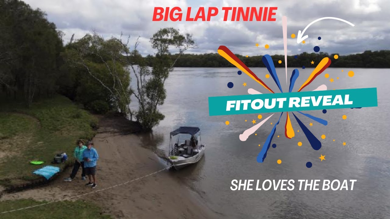 Big Lap Tinnie Fitout Reveal of the Makocraft  Topper Tracker 376