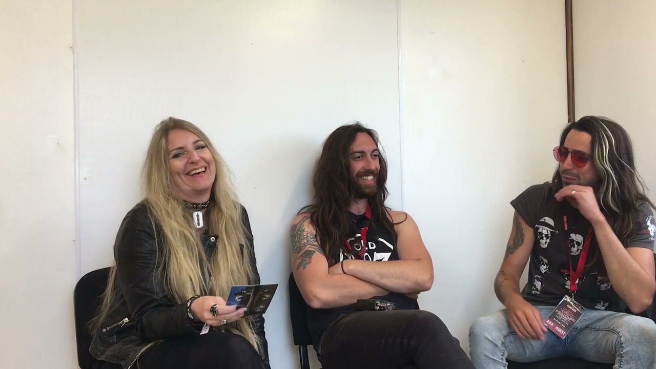 Collateral at Steelhouse 2021 interview with Dawn Osborne of TotalRock