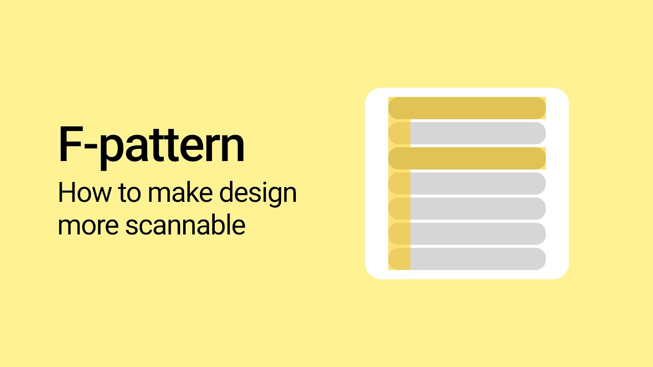 How people read on the web. The F-pattern