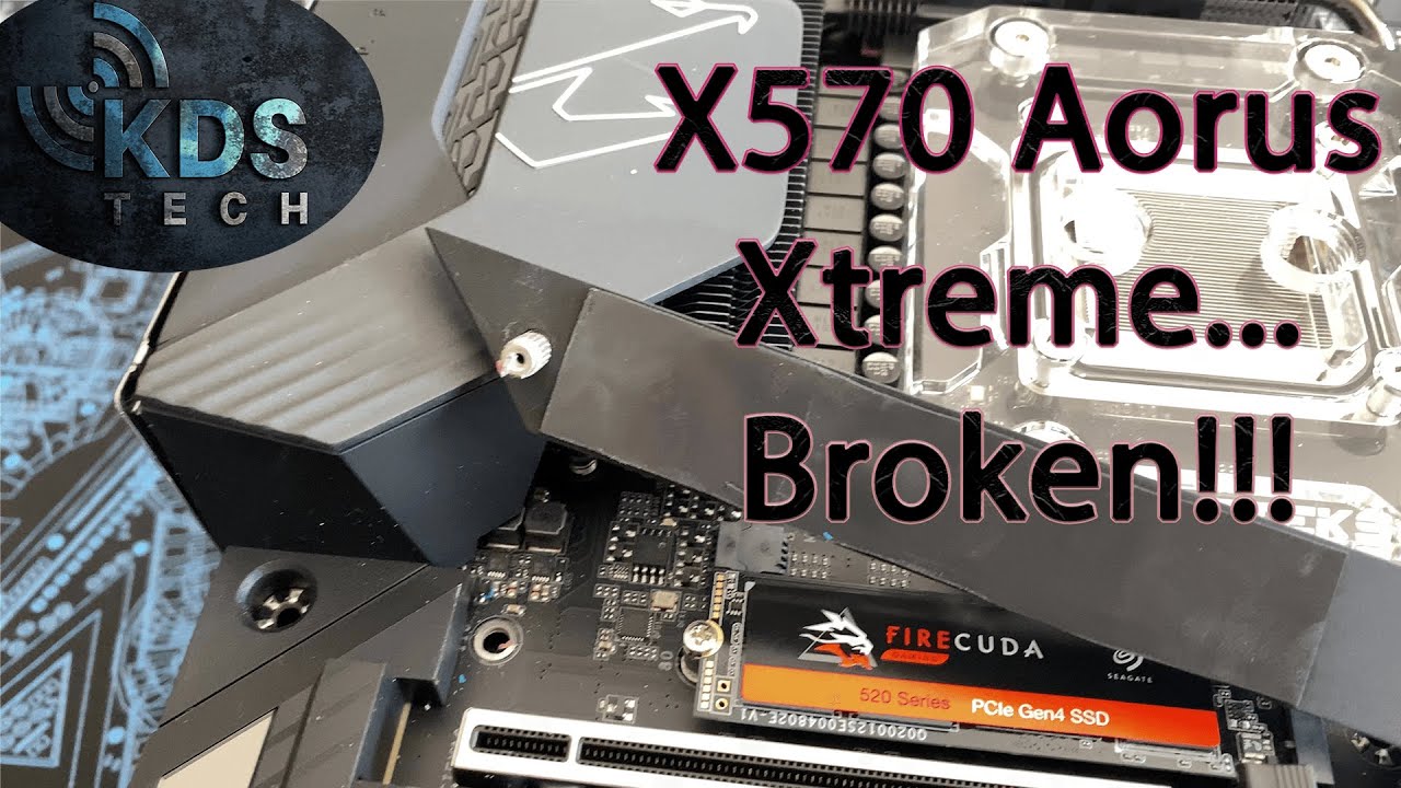 X570 Aorus Xtreme... Broken!!!