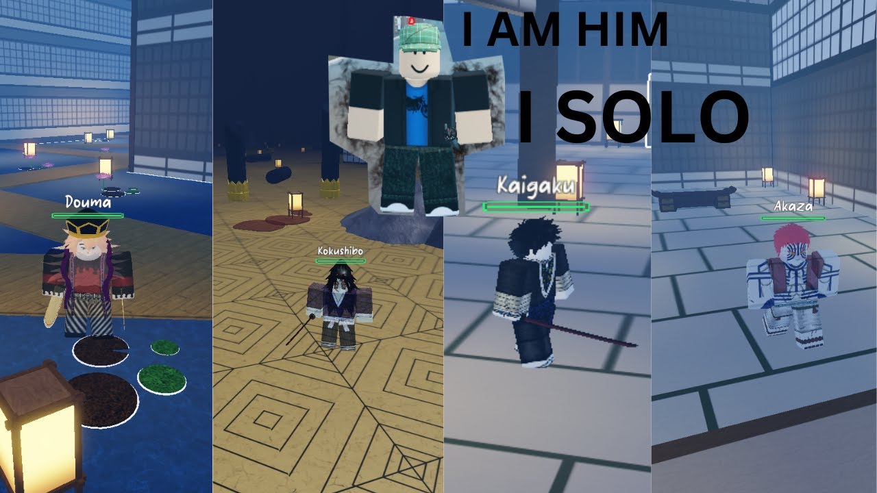 Trying to kill all Upper Moons from the Infinite Castle! (DSBA) (ROBLOX)