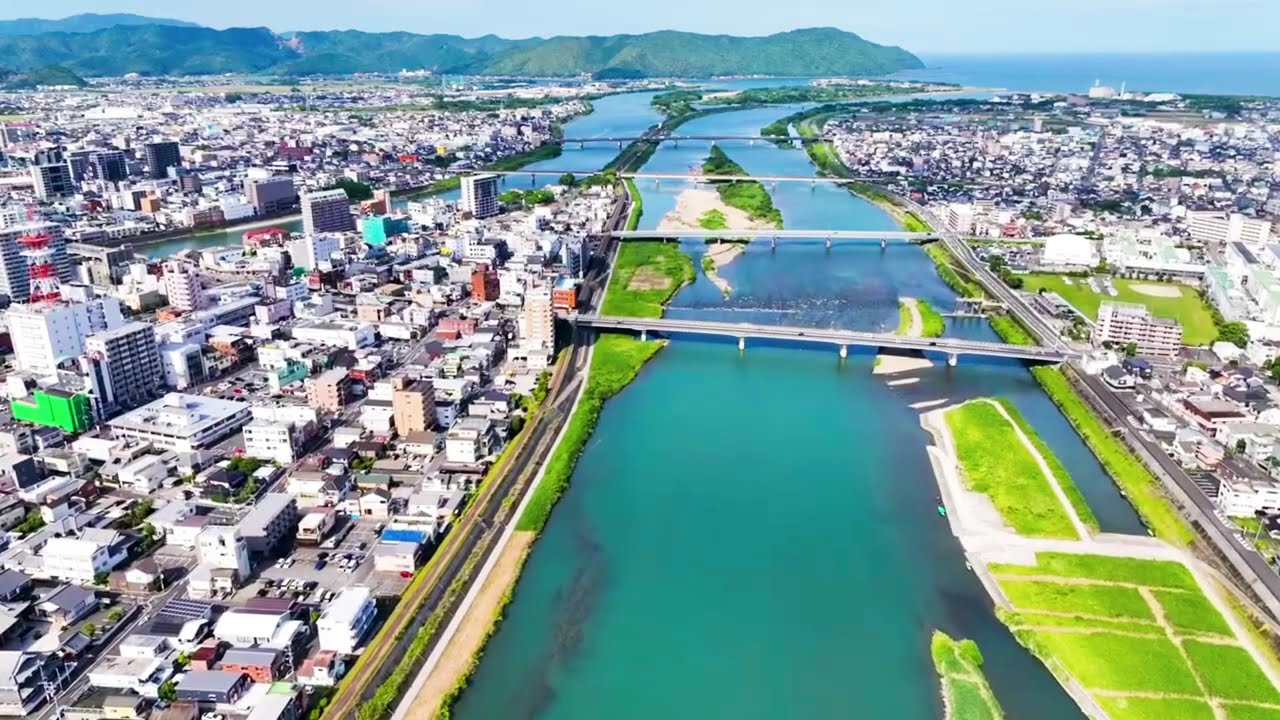 ドローン空撮❗️令和7年10月12日宮崎県 延岡市 空からの眺め