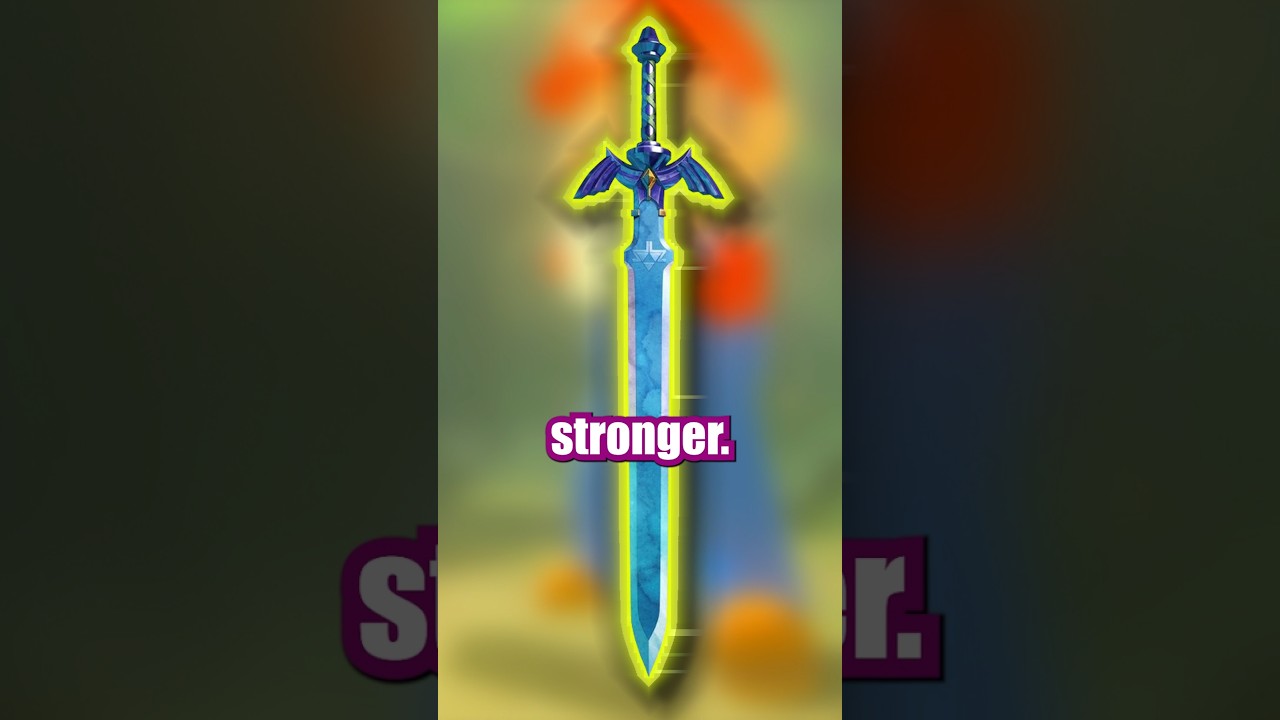 Почему Мастер Меч такой МОЩНЫЙ?#zelda #gaming #mastersword #totk #shorts