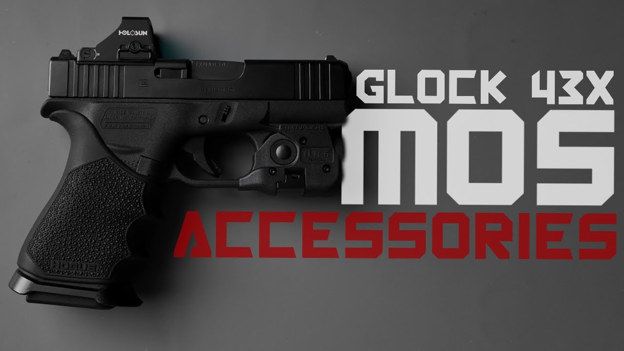 GLOCK 43x MOS RIGGED OUT FOR EDC OR HOME DEFENSE  (BUILD, ACCESSORIES)