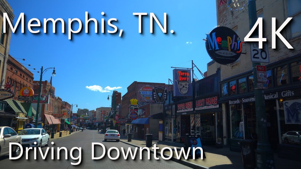 Memphis, TN. - 4K HDR - Have you had a Relaxing Ride Downtown lately