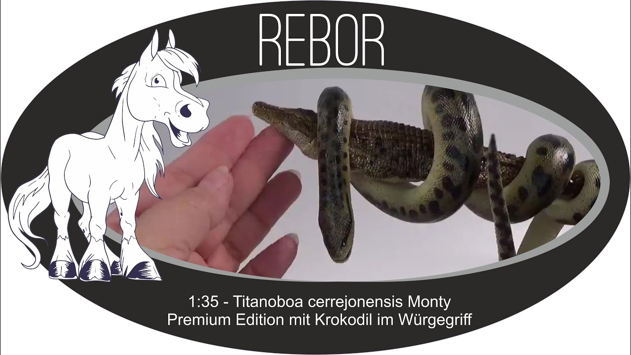 REBOR 1:35 - Titanoboa cerrejonensis Monty