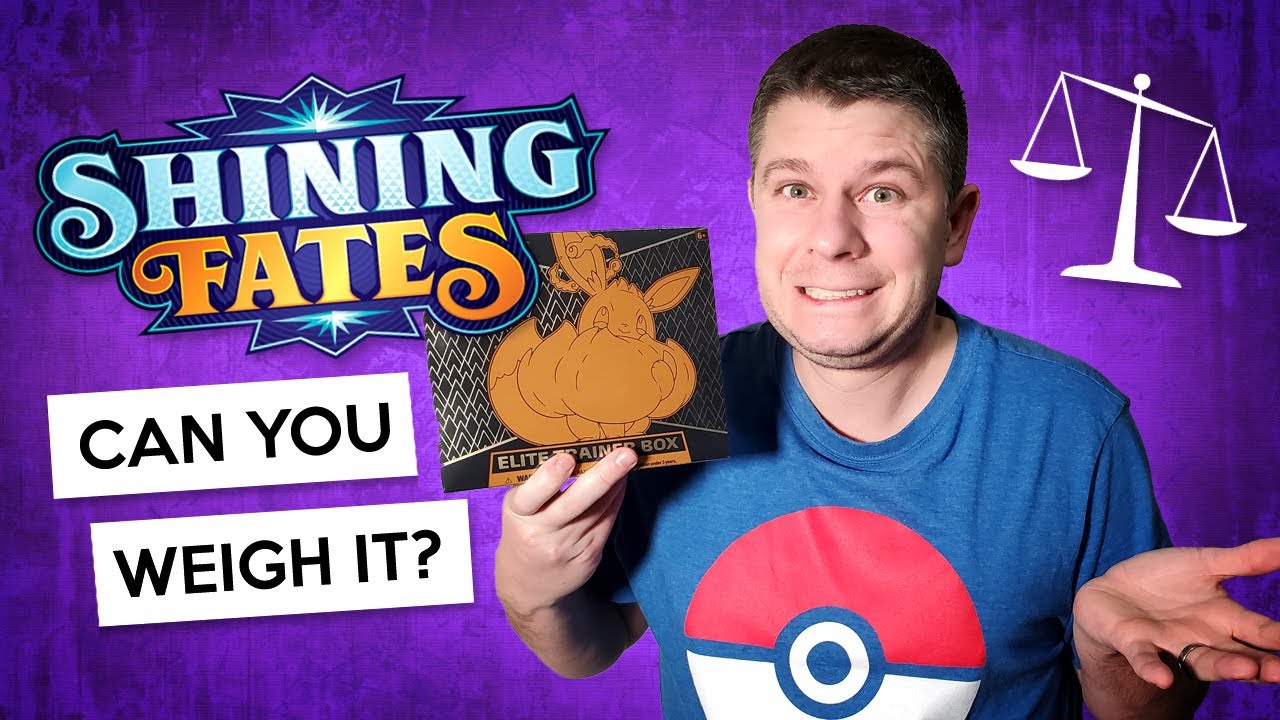 Can you weigh SHINING FATES? Elite Trainer Box Opening