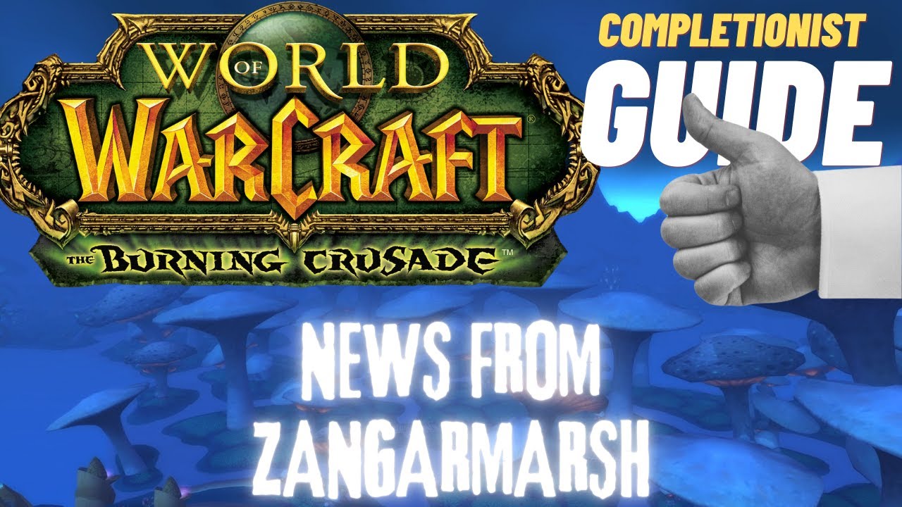 News From Zangarmarsh WoW Quest TBC completionist guide