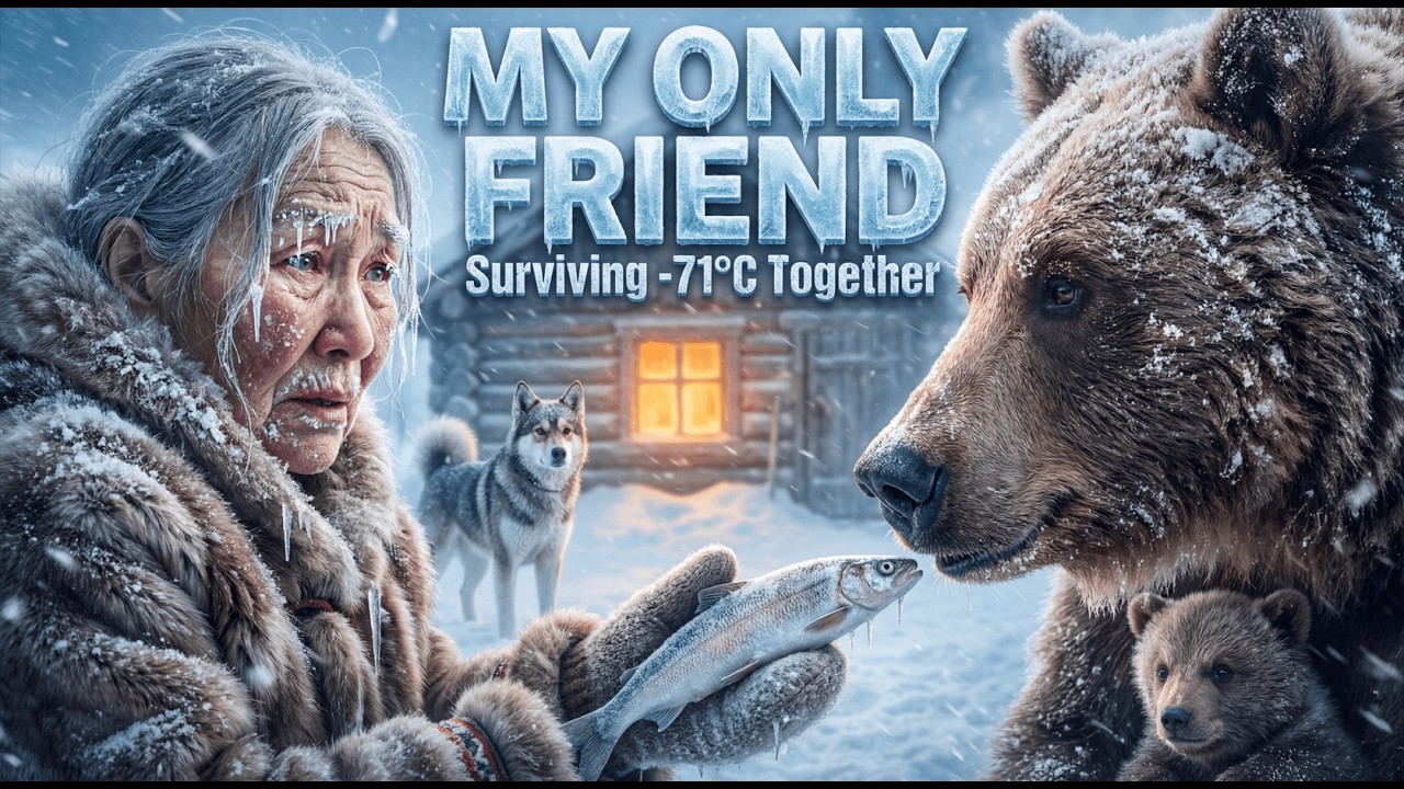 Extreme Cold Survival: Rescuing a Wild Bear in  -71°C Yakutia