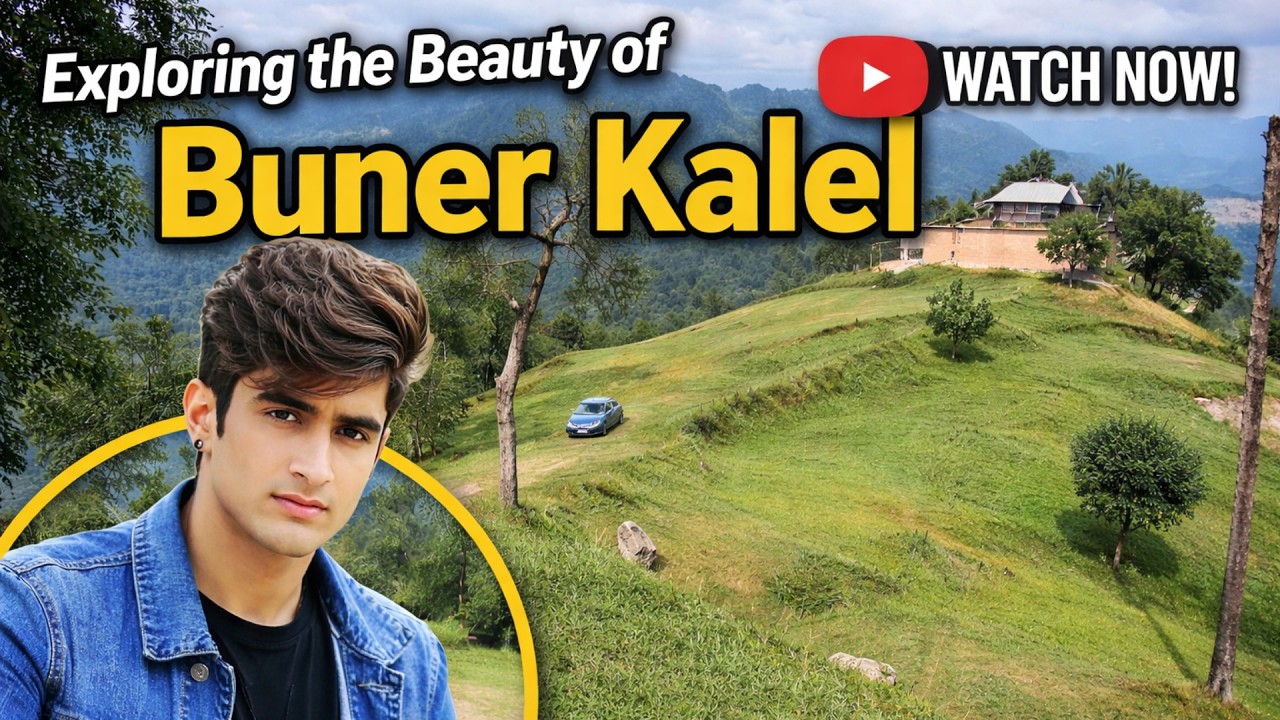 Buner Kalel Natural Beauty | Mountain Solo Ride Vlog | By Nasir Khan