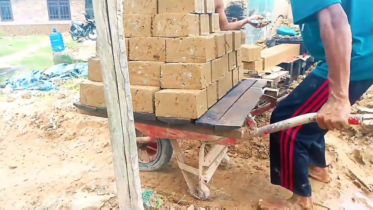 Cara pembuatan batu bata dari tanah liat