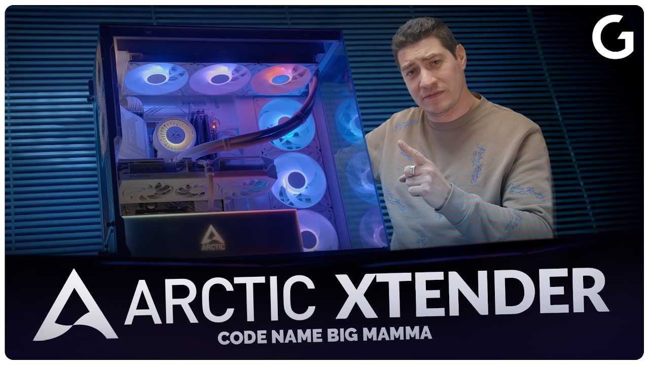 Работилницата | ARCTIC с Първият им Модел PC Kутия (White)