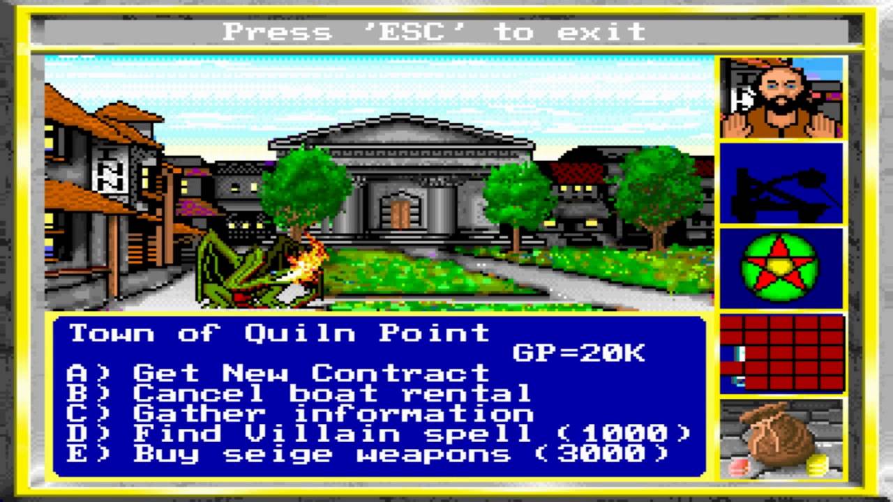 ▼Сюжет игры King`s Bounty (1990)