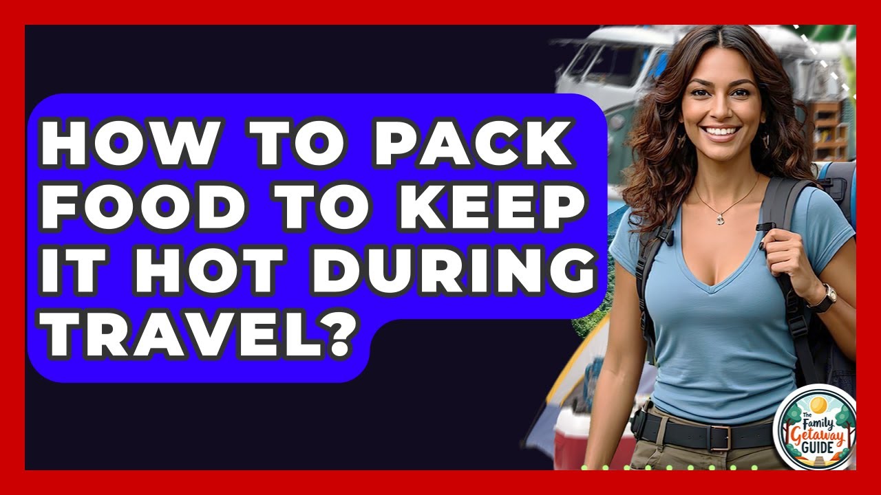How To Pack Food To Keep It Hot During Travel? - The Family Getaway Guide