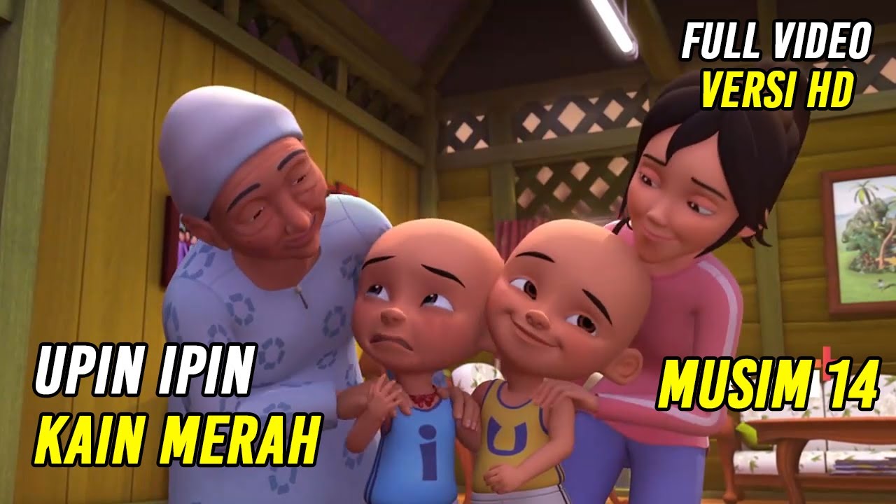 Upin & Ipin Kain Merah Episode Terbaru 2021 | Upin Ipin Terbaru 2021 | Musim 14 Versi HD