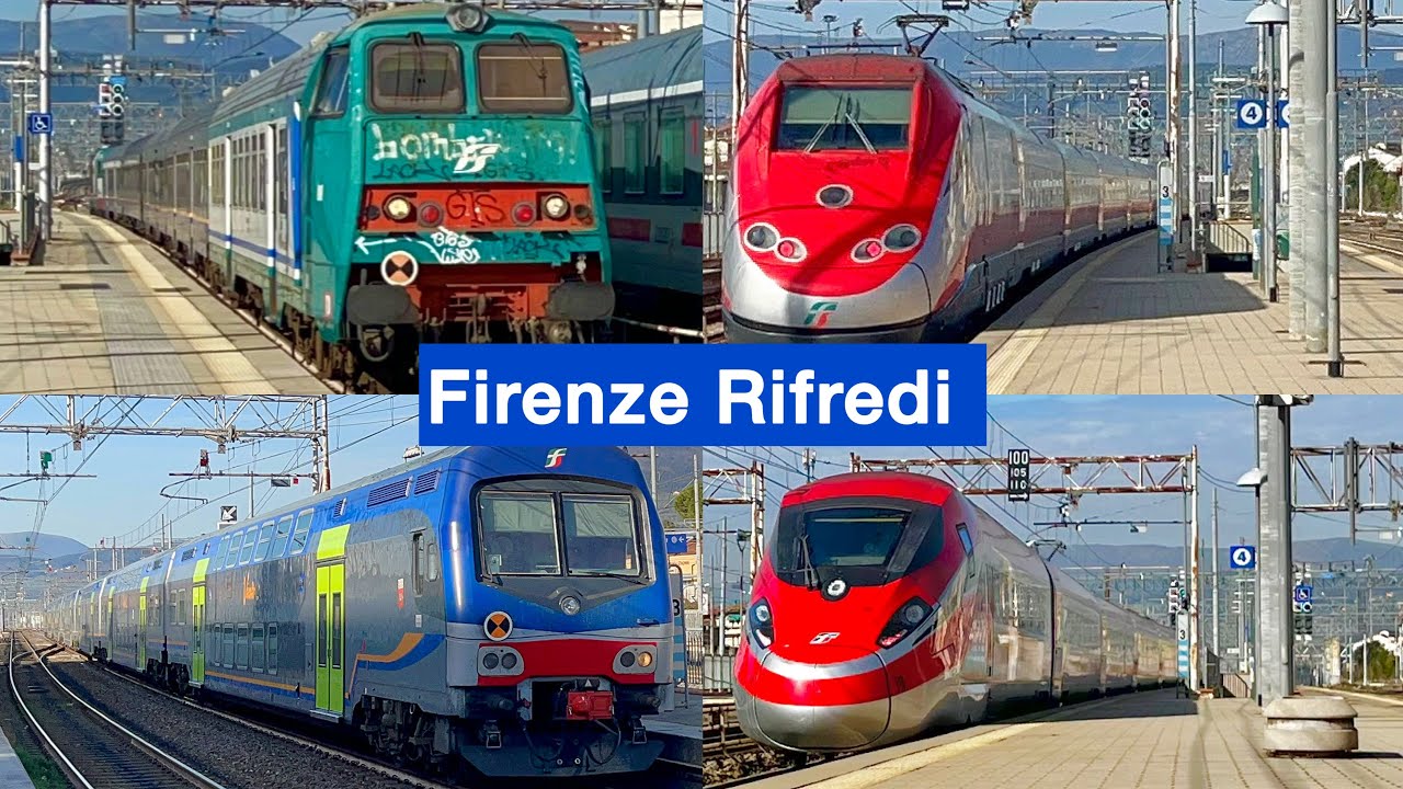 Treni Alla Stazione Di Firenze Rifredi ( Arrivi - Partenze - In Transito )