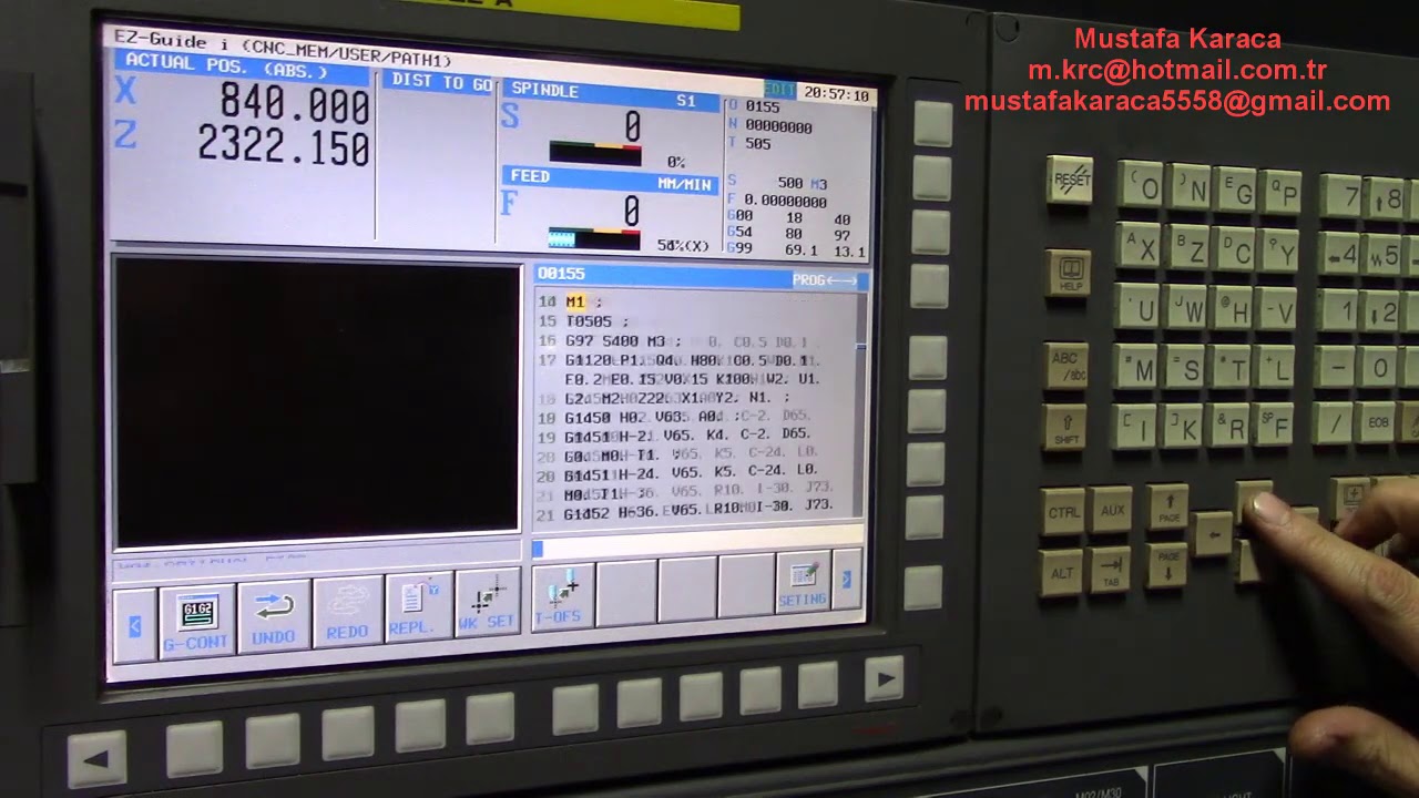 Takım Sayfası ve Takım Tanıtılması - CNC LATHE MANUAL GUIDE