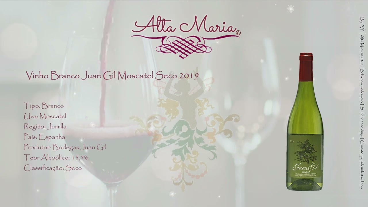 Vinho Branco Juan Gil Moscatel Seco 2019
