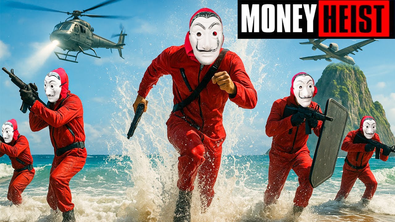 PARKOUR VS MONEY HEIST! 6 | BAD GUYS: No ESCAPE, Nowhere to Run but Forward (BELLA CIAO) Epic POV