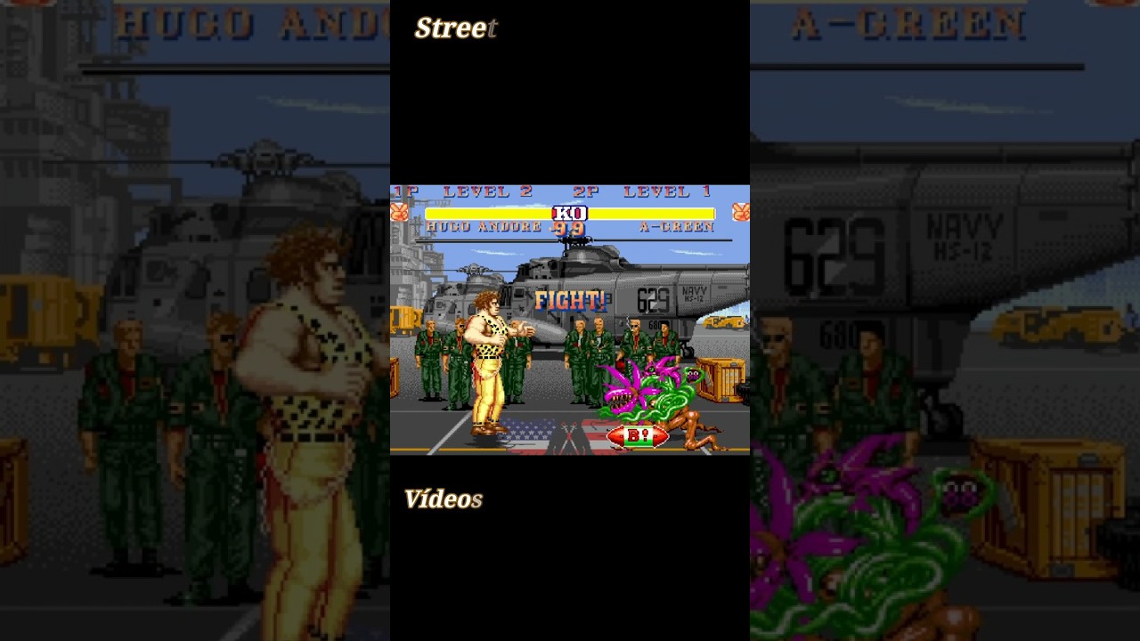 Palinha no Street Fighter 2 Deluxe 2024 - Jogando com Hugo Andore Jr #Shorts