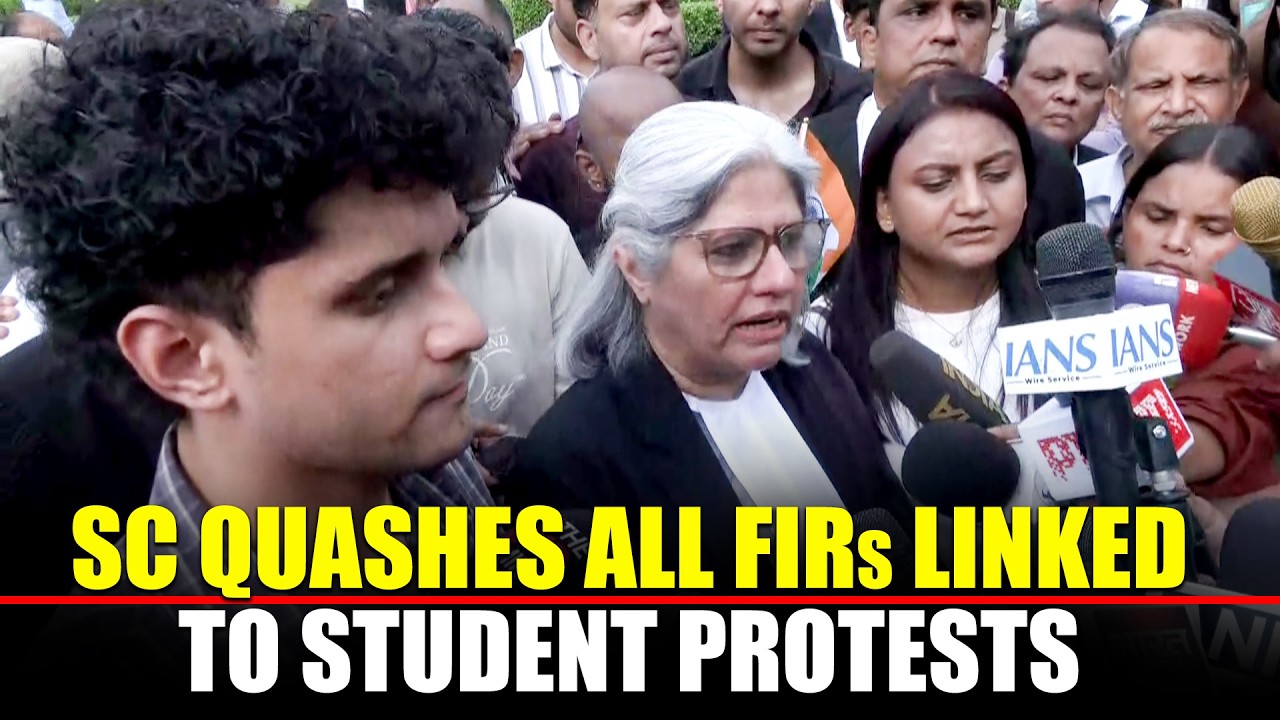 BREAKING NEWS: SC quashes all FIRs linked to student protests in Delhi, other parts of India|CJP