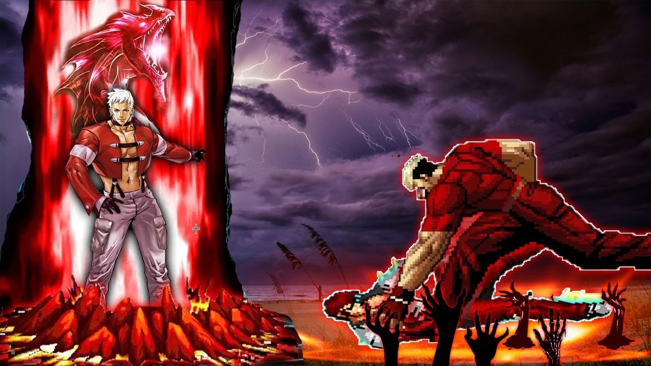 [Mugen KOF] Yashiro Nanakase TEam vs Ryuji Yamazaki Team