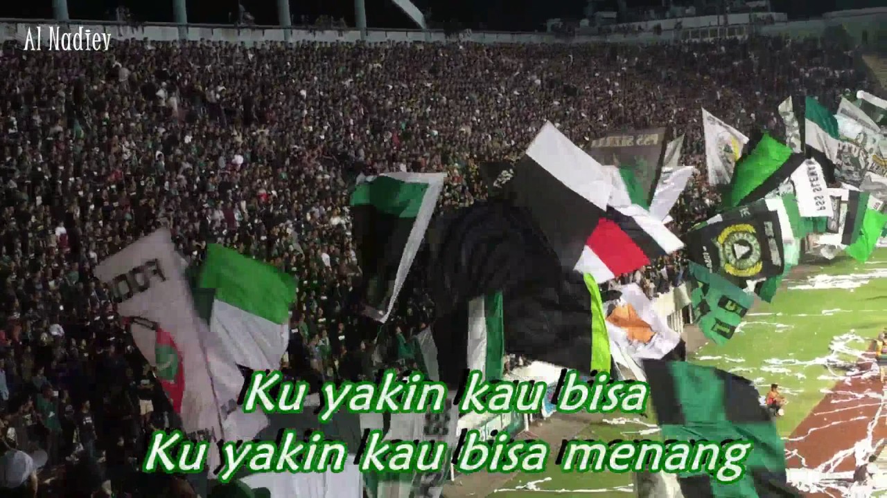 Brigata Curva Sud - Ku Yakin Kau Bisa (With Lyric) || PSS Sleman Vs Madura United (01-04-2017)