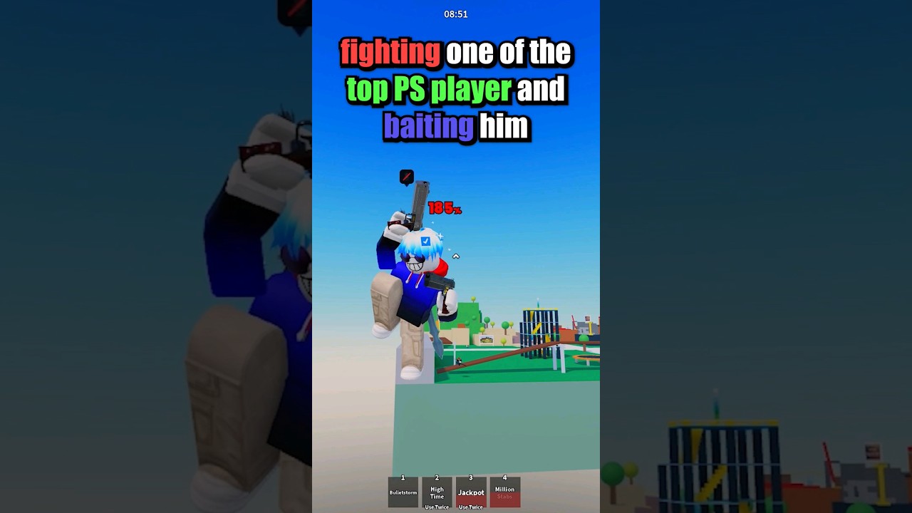 Я ЗАЦЕПИЛ ПРОФИ В PROJECT SMASH?! 😱 #battlegrounds #roblox #projectsmash