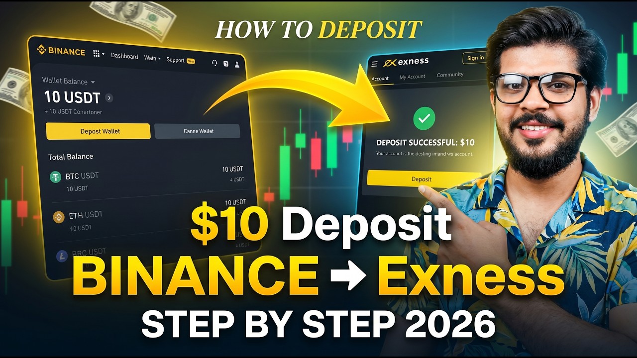 Как пополнить счет Binance на Exness: пошаговое руководство (2026) | Binance to Exness