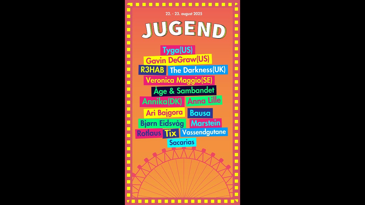 Jugend 2025 - 22. og 23. august