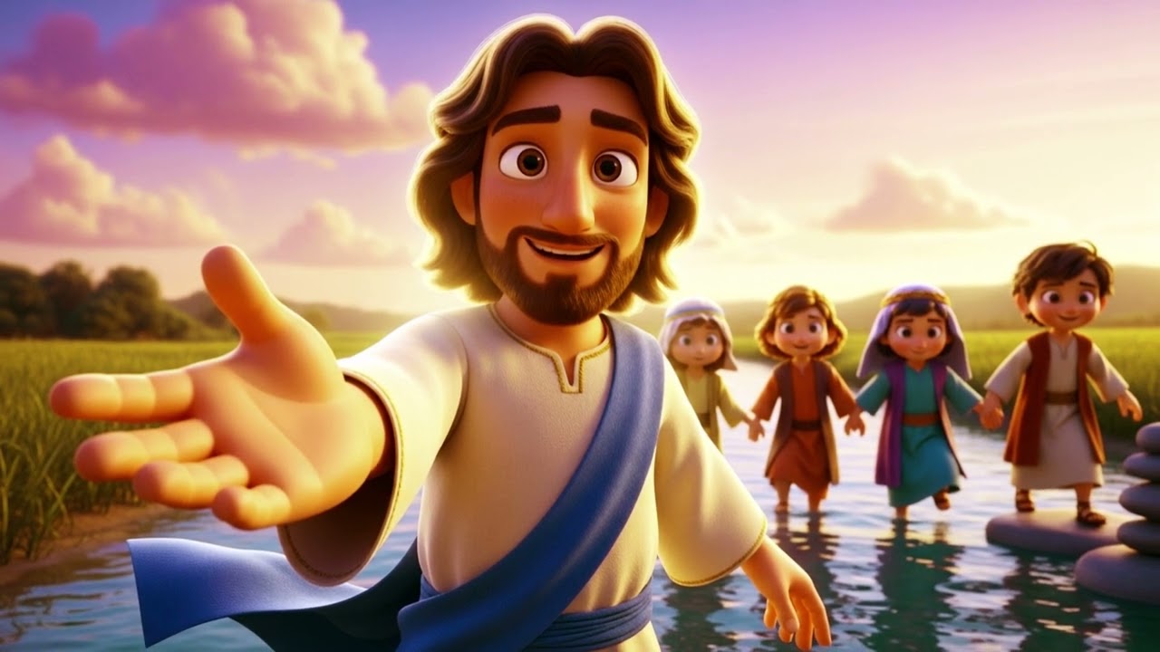Be Strong and Courageous with God! Children's Bible with Music for Kids – Joshua 1–5