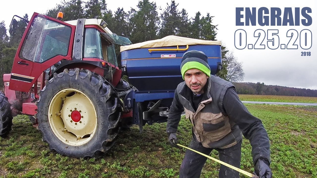 Top départ des engrais, mise en route du semoir - 2018