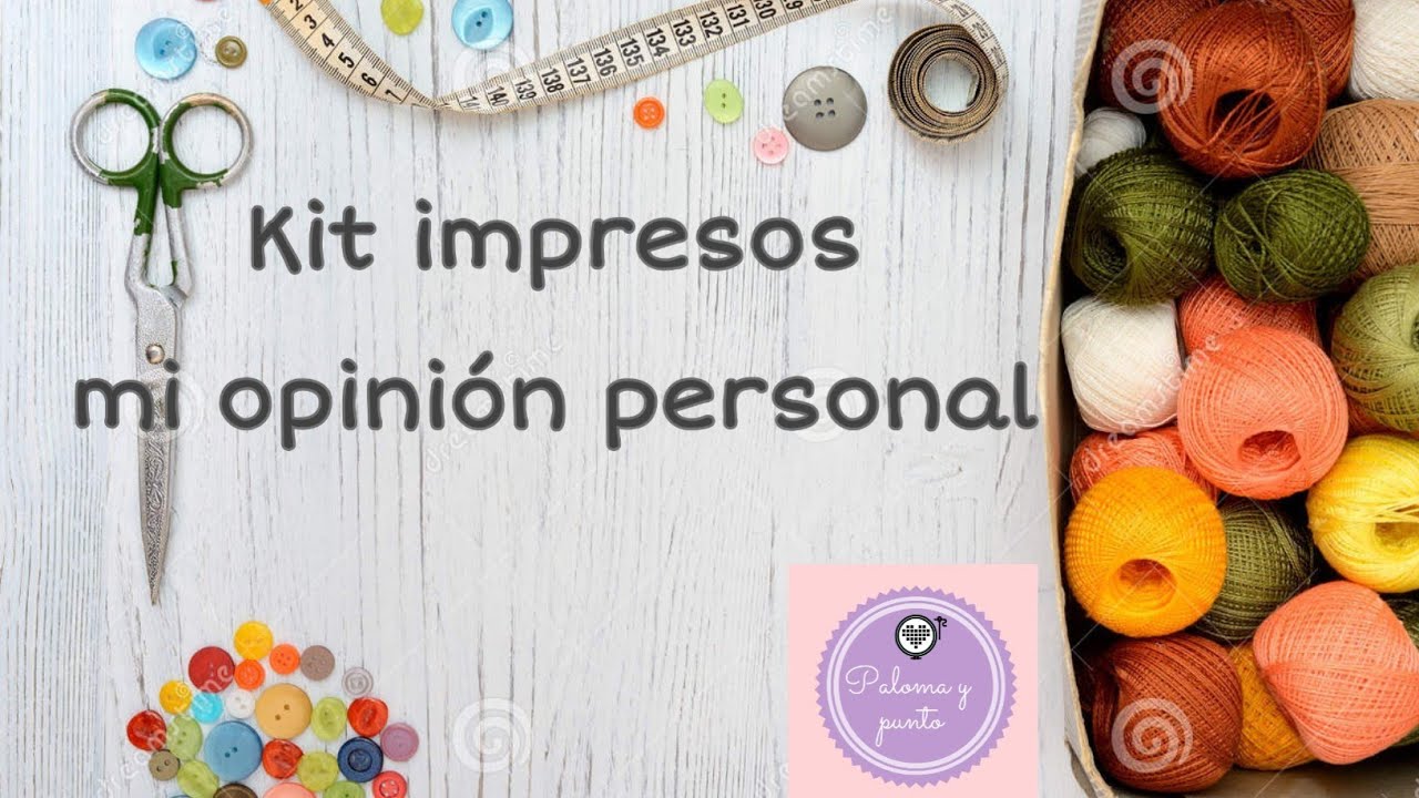 🧵Kit impreso, punto de cruz 🖼 mi opini&oacute;n personal