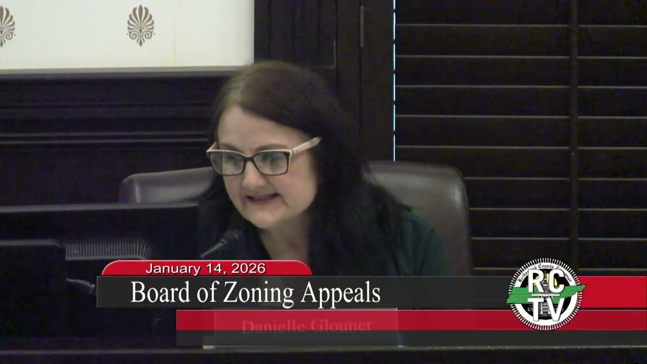 Board of Zoning Appeals - January 14, 2026
