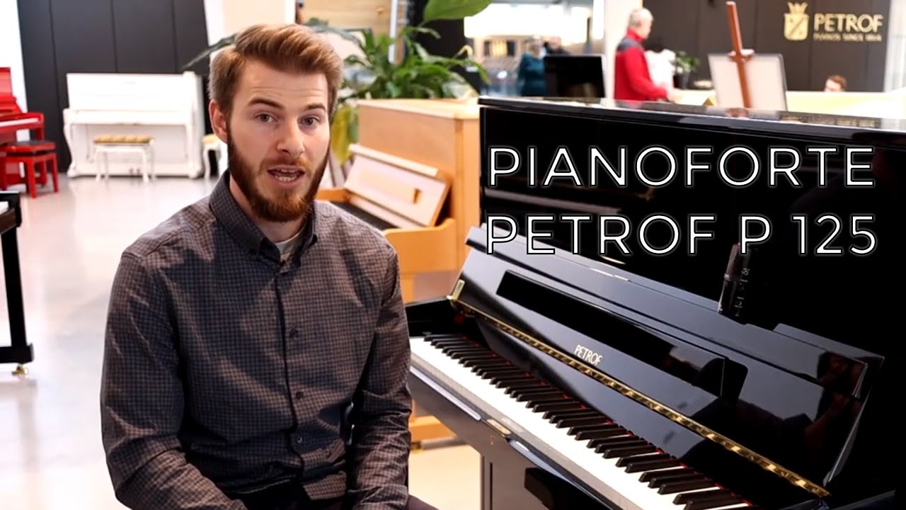 Petrof P 125 - Pianoforte Verticale